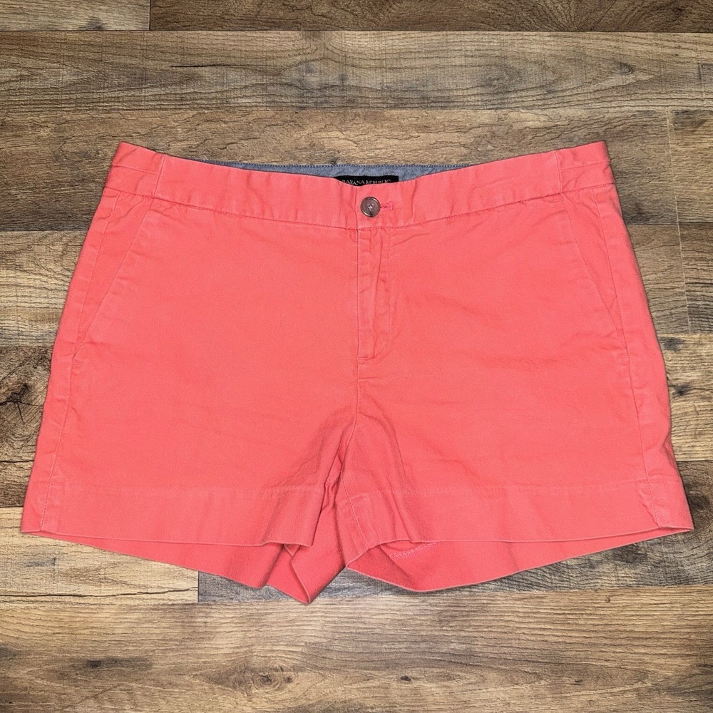 Banana Republic Hampton Fit‎ Pink Shorts Women's Size 10
